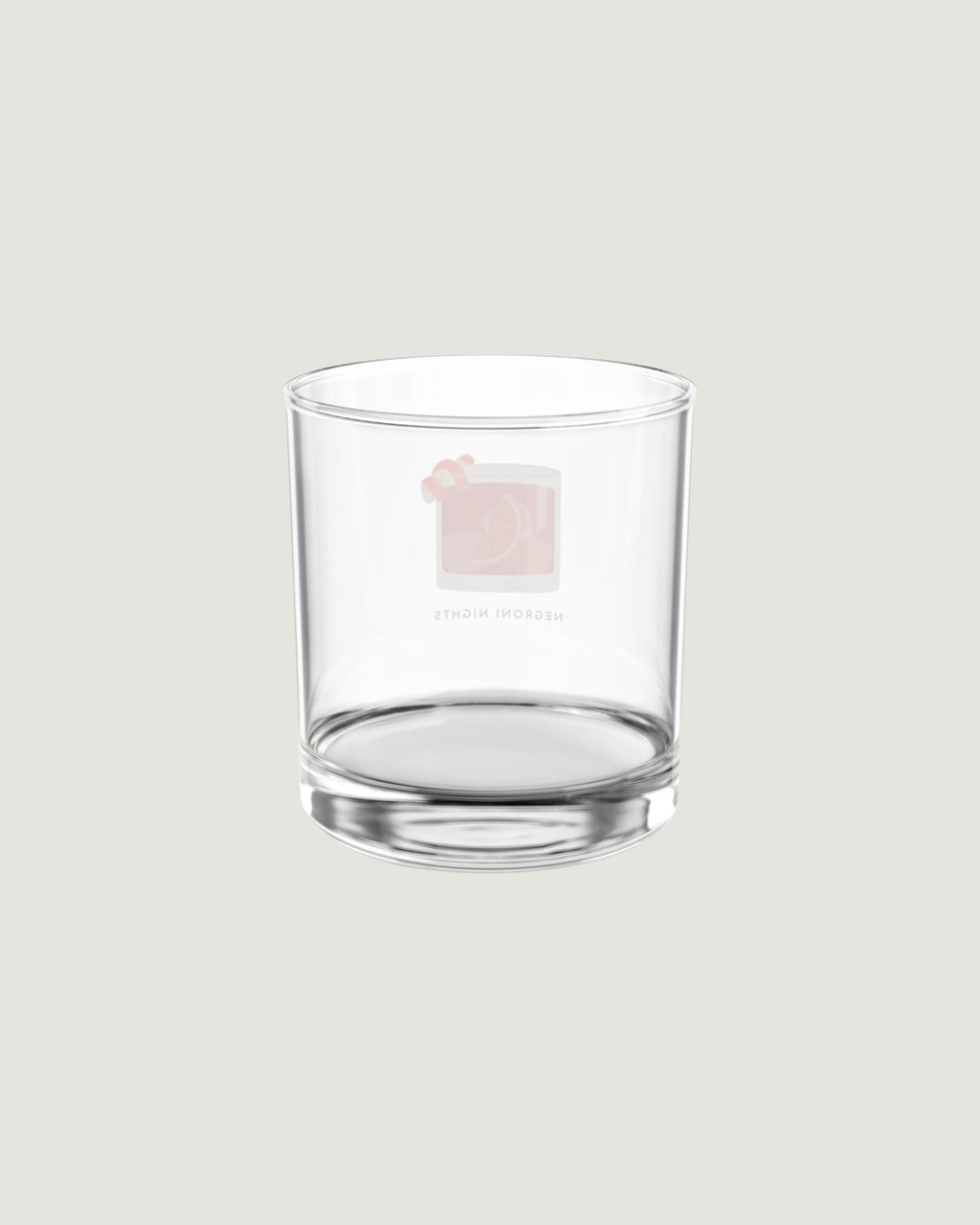 Negroni Nights Glass