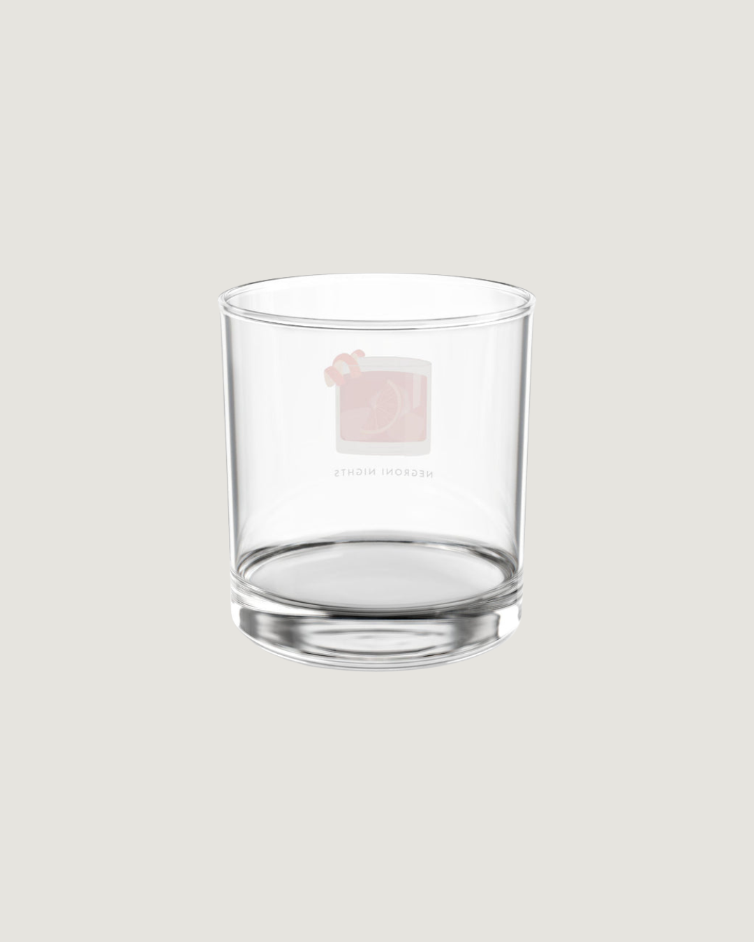 Negroni Nights Glass