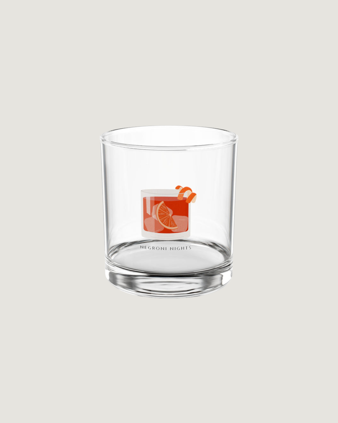 Negroni Nights Glass