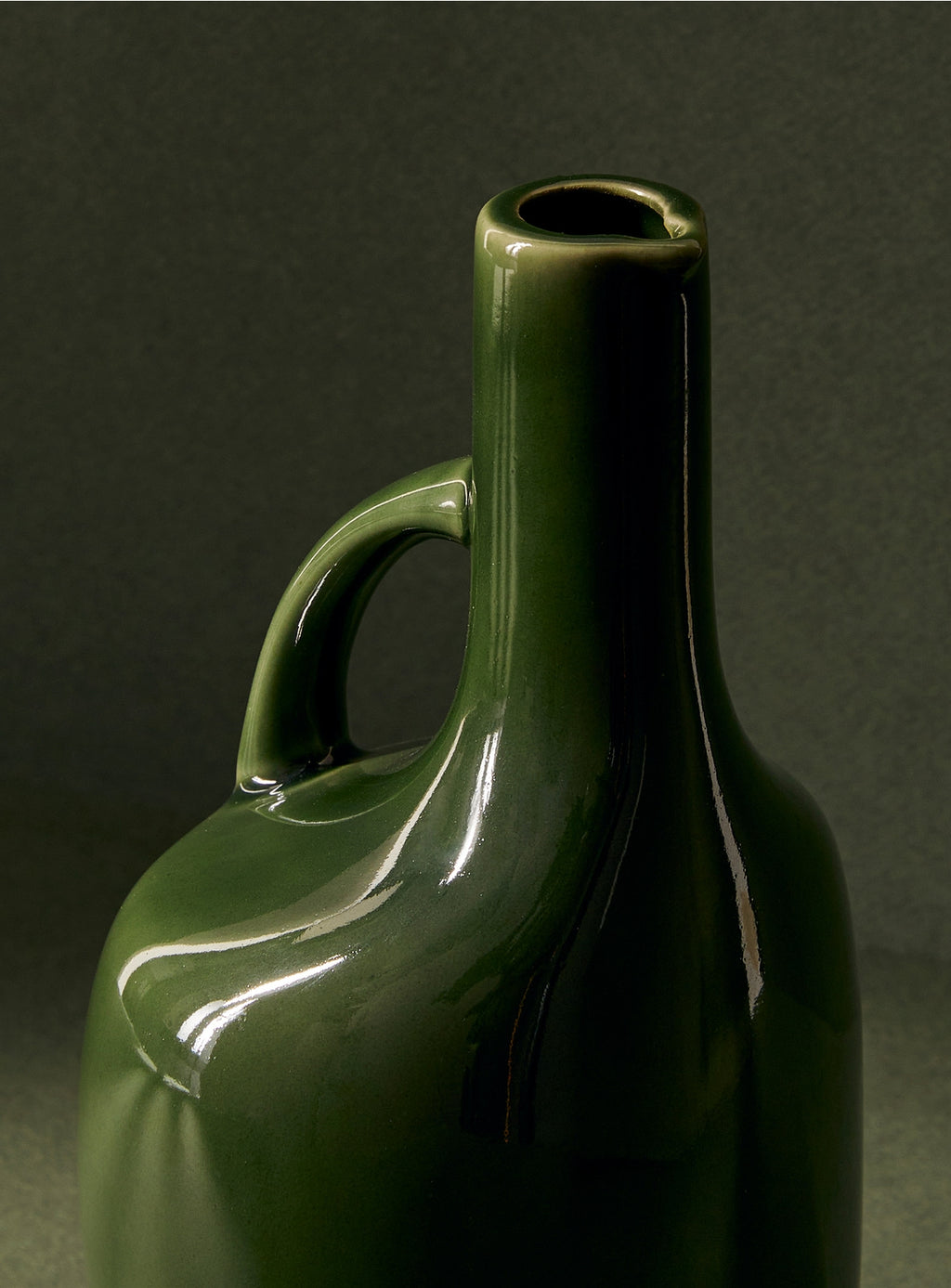 Stoneware Olive Oil Cruet