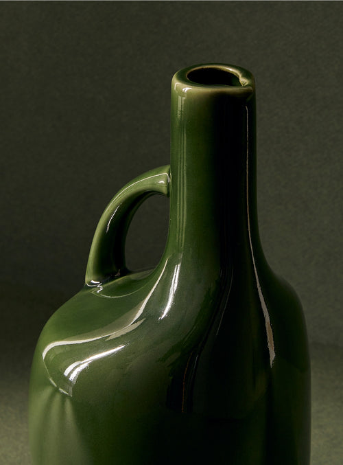 Stoneware Olive Oil Cruet